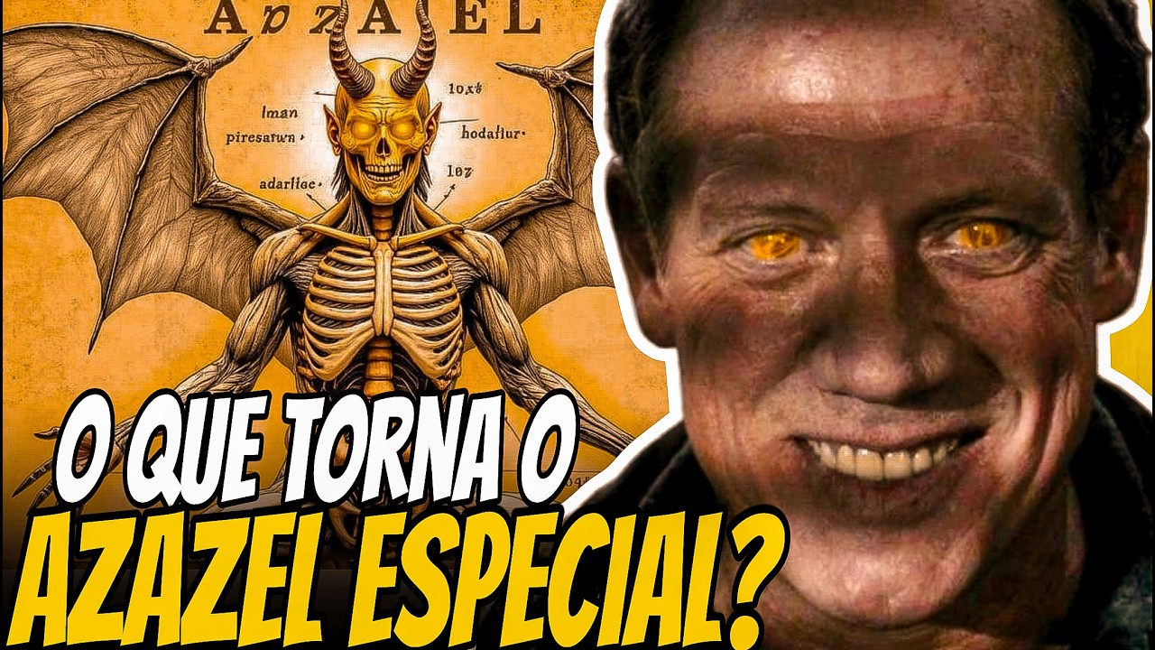 ANATOMIA e PODERES DE AZAZEL o DEMÔNIO DOS OLHOS AMARELOS - QUÃO PODEROSO ELE É?