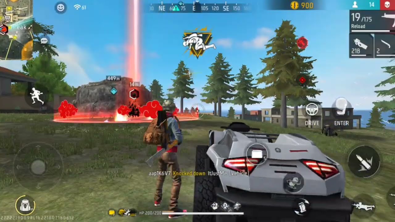 ⚡Free Fire Ranked Push to Grandmaster – Intense Gameplay!