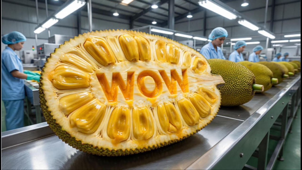 Inside a Jackfruit Factory: From Farm to Supermarket Shelves