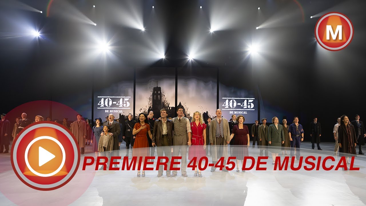 Première verslag van de Musical 40 - 45 in Barneveld door Musicalsites.nl