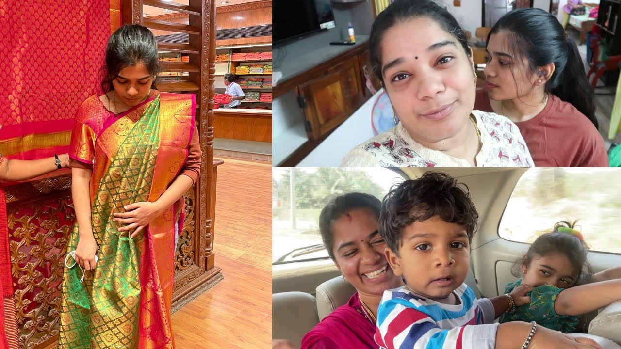 We Went to Tirunelveli for Silk Saree Shopping for Anusha Marriage