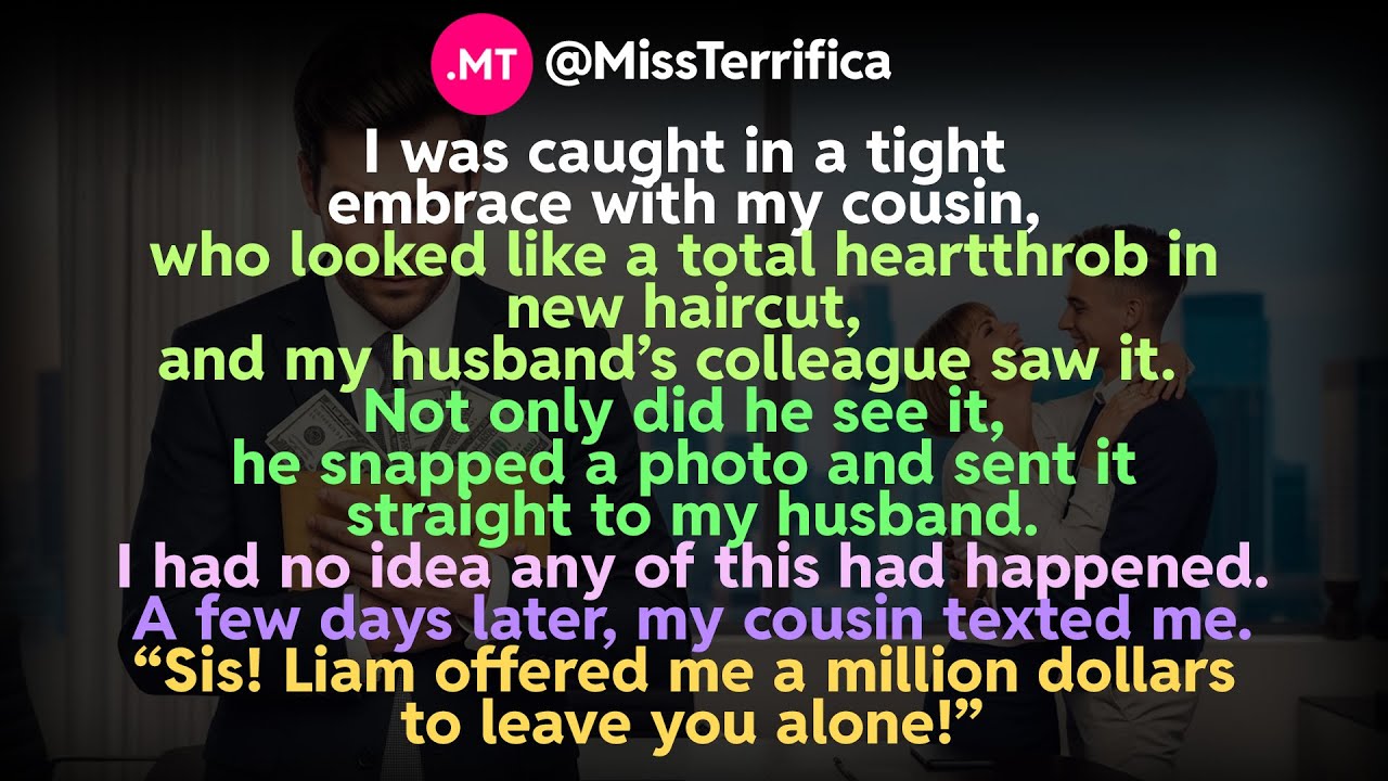 Меня застали в крепких объятиях с моим кузеном, который выглядел как настоящий красавчик...