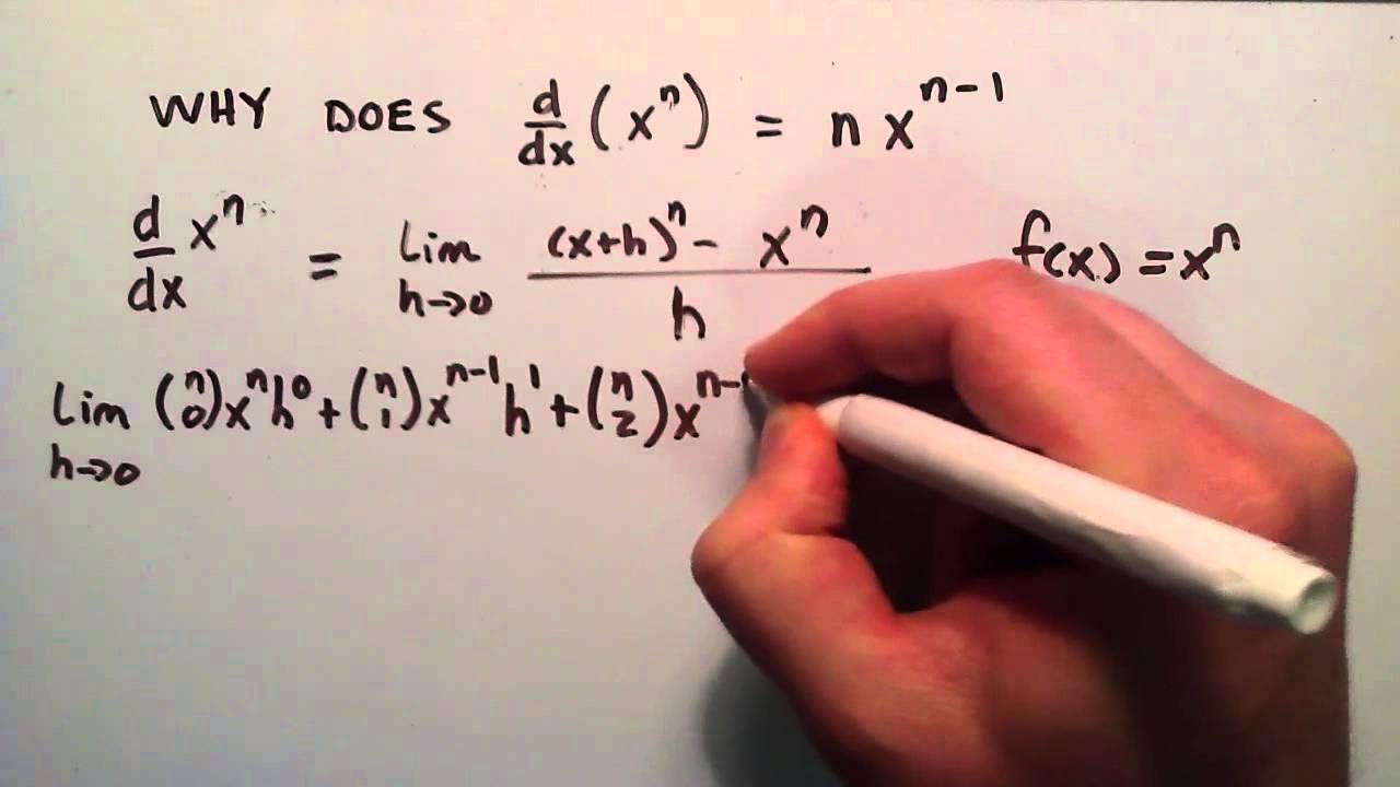 Доказательство. Почему d/dx (x^n) = nx^(n-1), часть 4