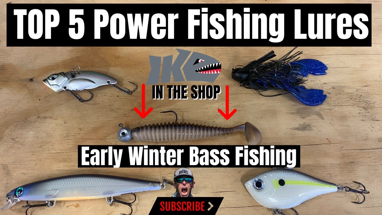 TOP 5 Power Fishing Lures for Early Winter Bass Fishing!