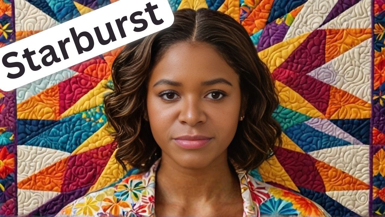 Create a Stunning Starburst Quilt Block with Quilting Tutorial