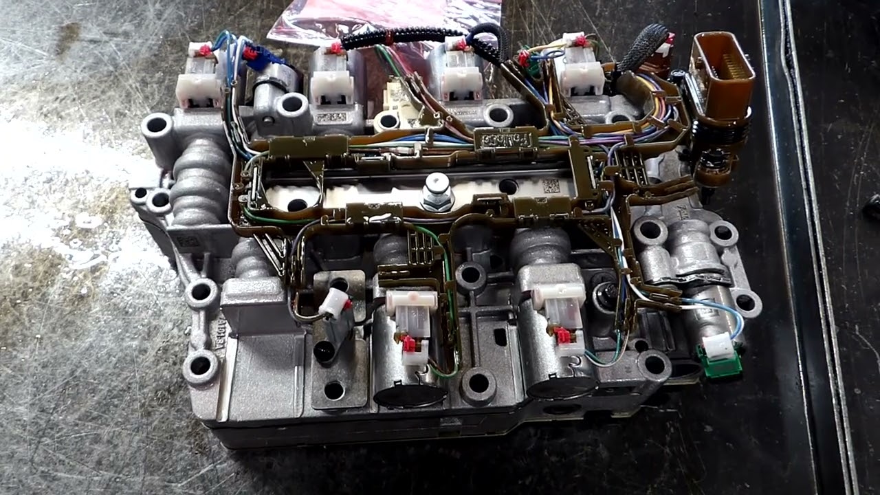 8F35 Valve body install on rebuild Transmission