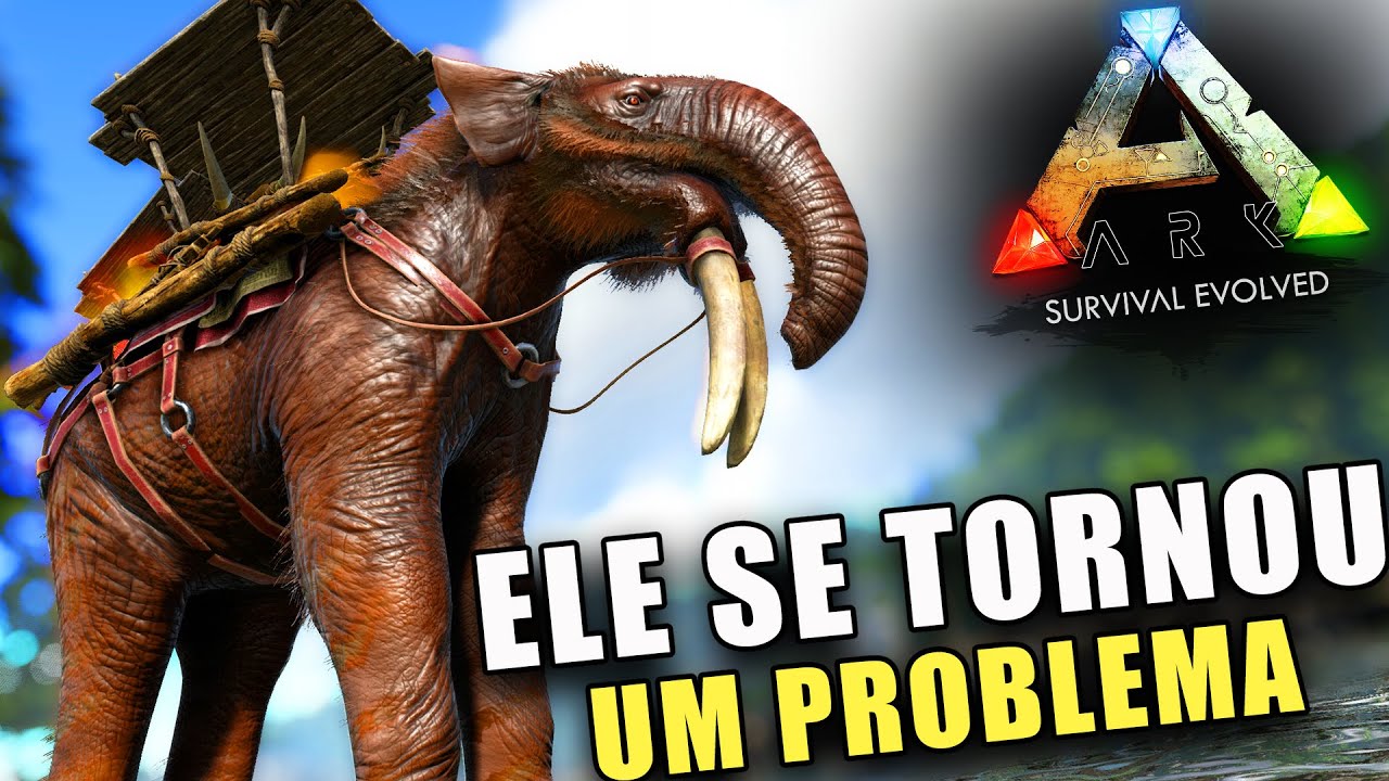 Deinotherium Titan Colossal I Domesticação e Habilidades I ARK Survival Evolved