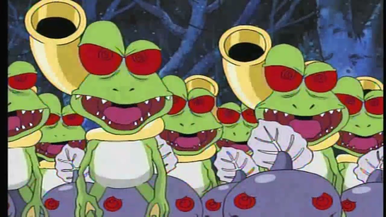 Digimon Season 2 ~ Yolei & Mimi Escape Gekomon and Otamamon