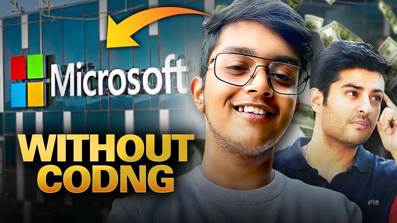 How to Get Job in Microsoft Without Coding? 🤔🔥 | 