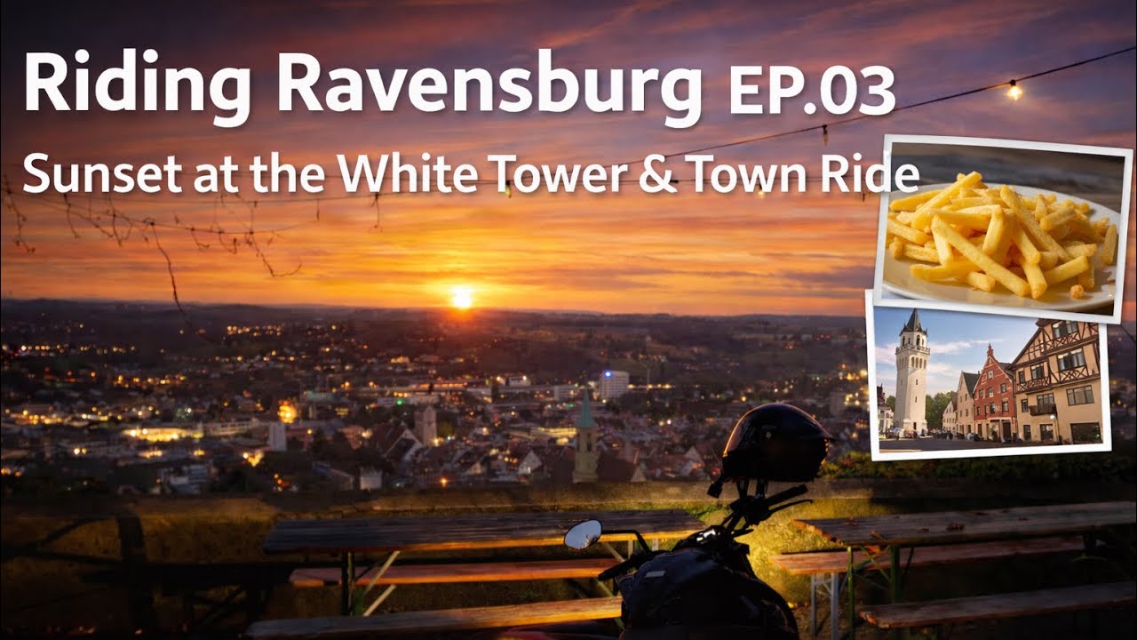 Riding Ravensburg EP.03 | A Slow Evening in the Old Town