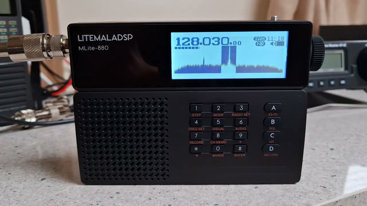 Malahit litemaladsp mlite-880 on distant vhf airband