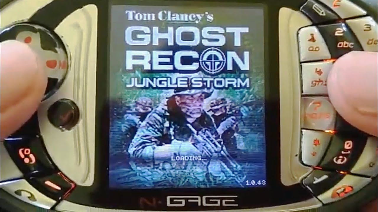 Ghost Recon Jungle Storm - N-Gage Game