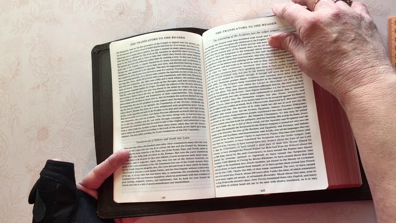 KJV Cambridge Concord Reference Bible in Marbled Mahogany Calfskin