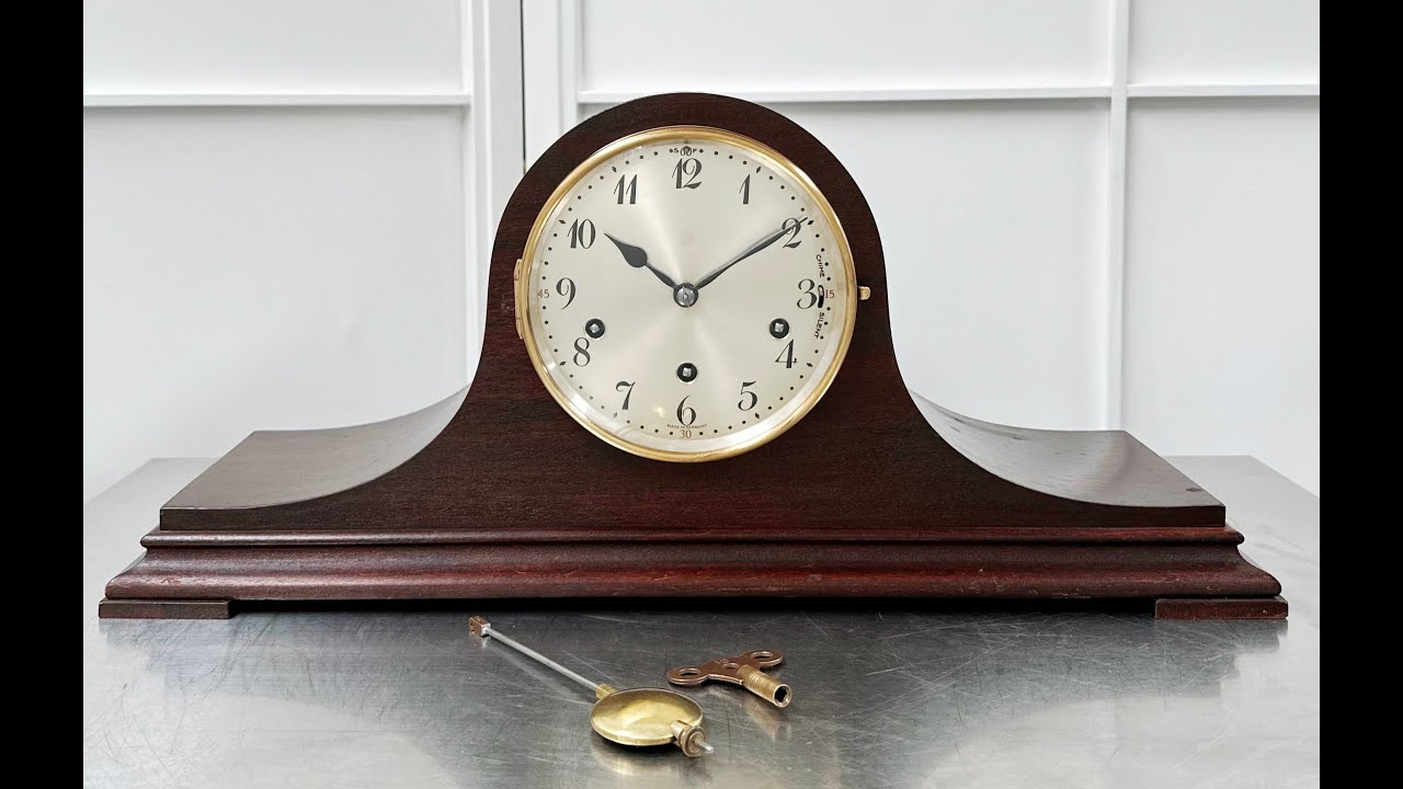 Vintage Junghans WESTMINSTER Chime Mantel Clock | Item# 2747 - Adelaide Clocks