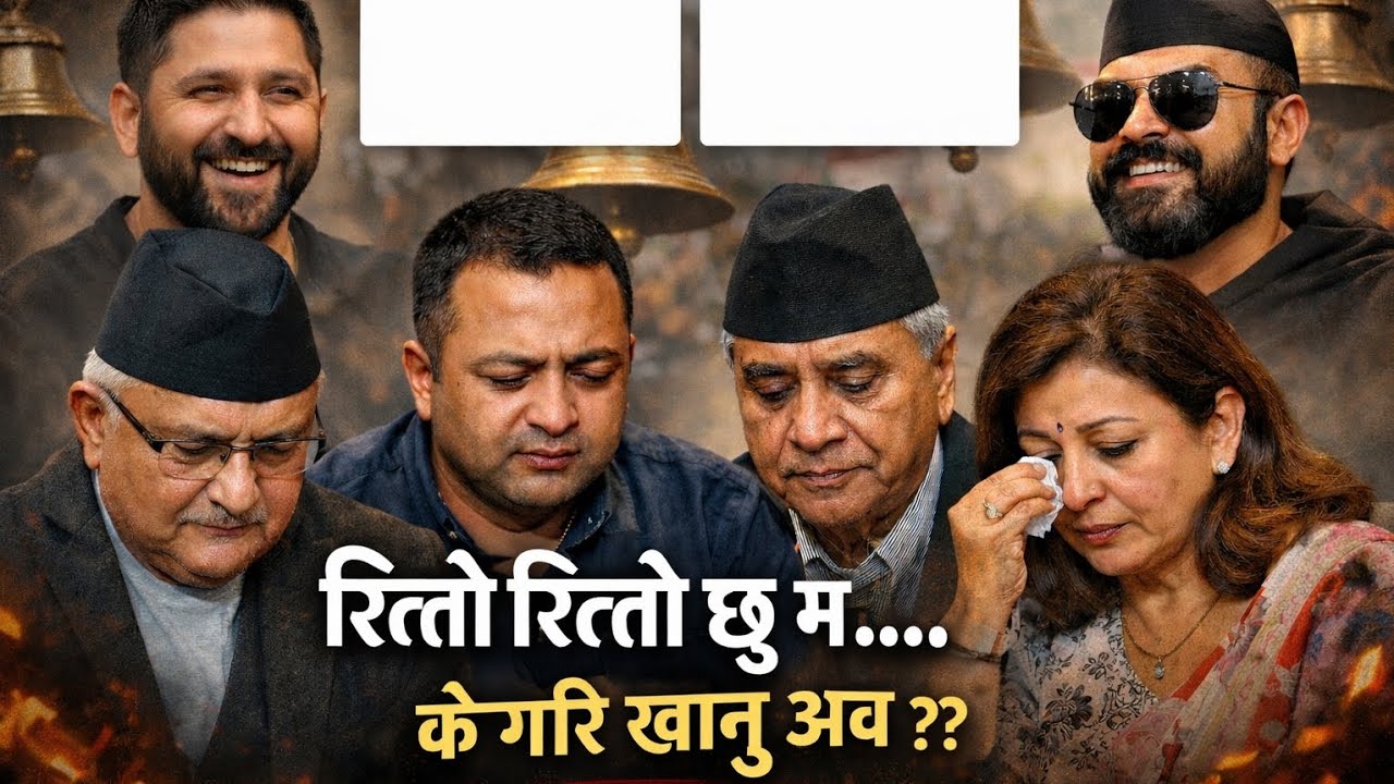 रित्तो रित्तो छु म..के गरि खानु अब ?| Nepal Politics Song | Rabi Lamichhane | Balen Shah | New Songs