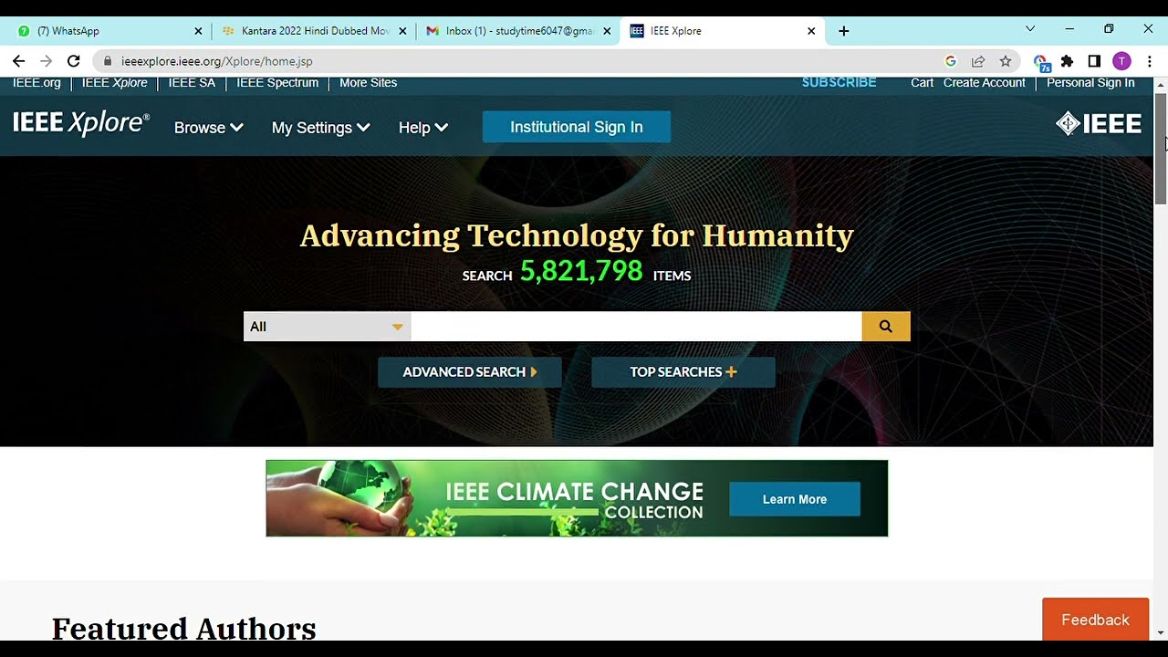 Search and download IEEE papers for free