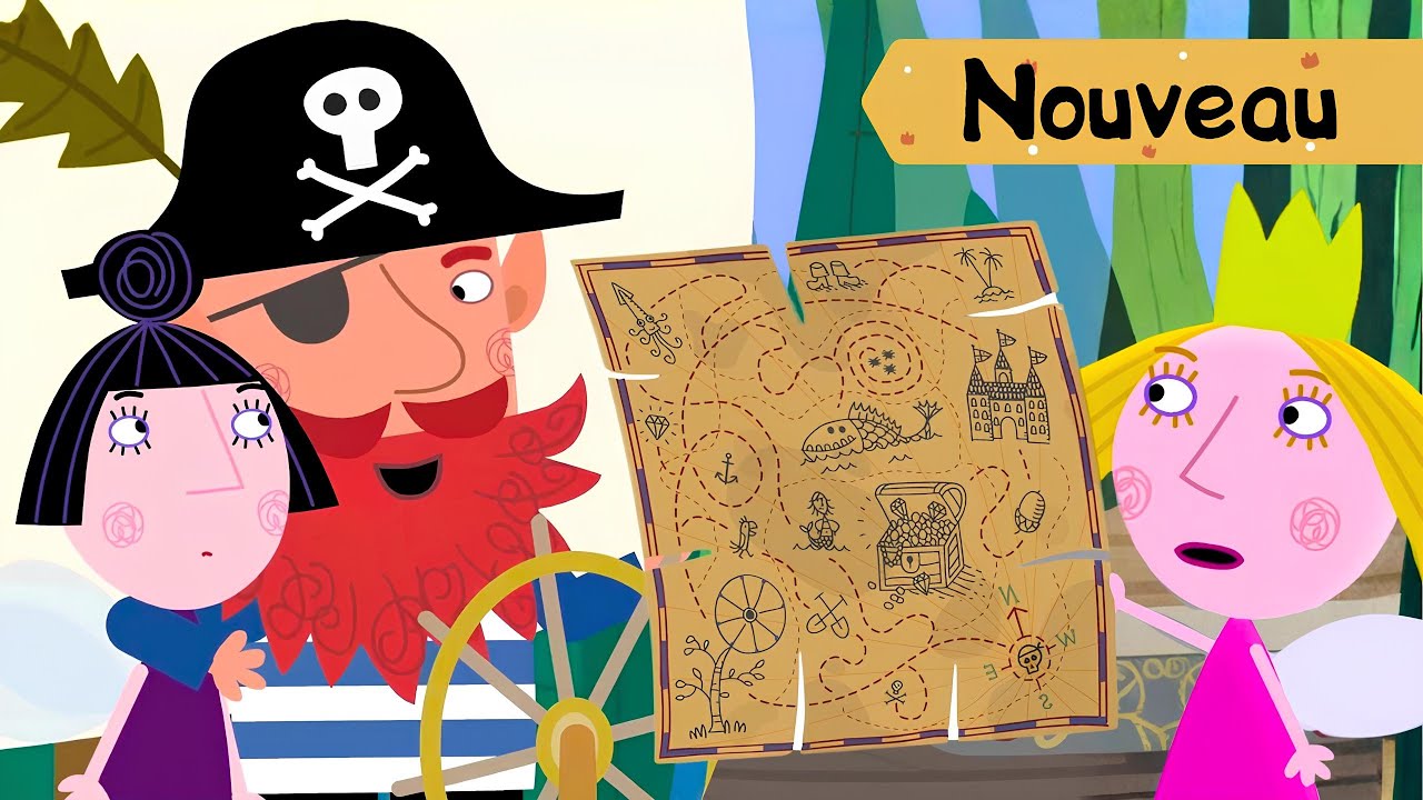 Ben et Holly 🧚‍♀️ Le Mystérieux Trésor du Pirate! ✨🏴‍☠️ Dessins Animés Français