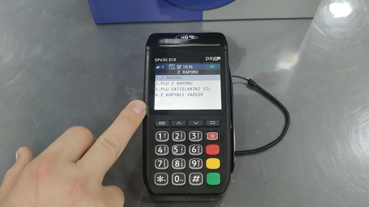 PAYGO G&uuml;nl&uuml;k Z Raporu Nasıl Alınır ?