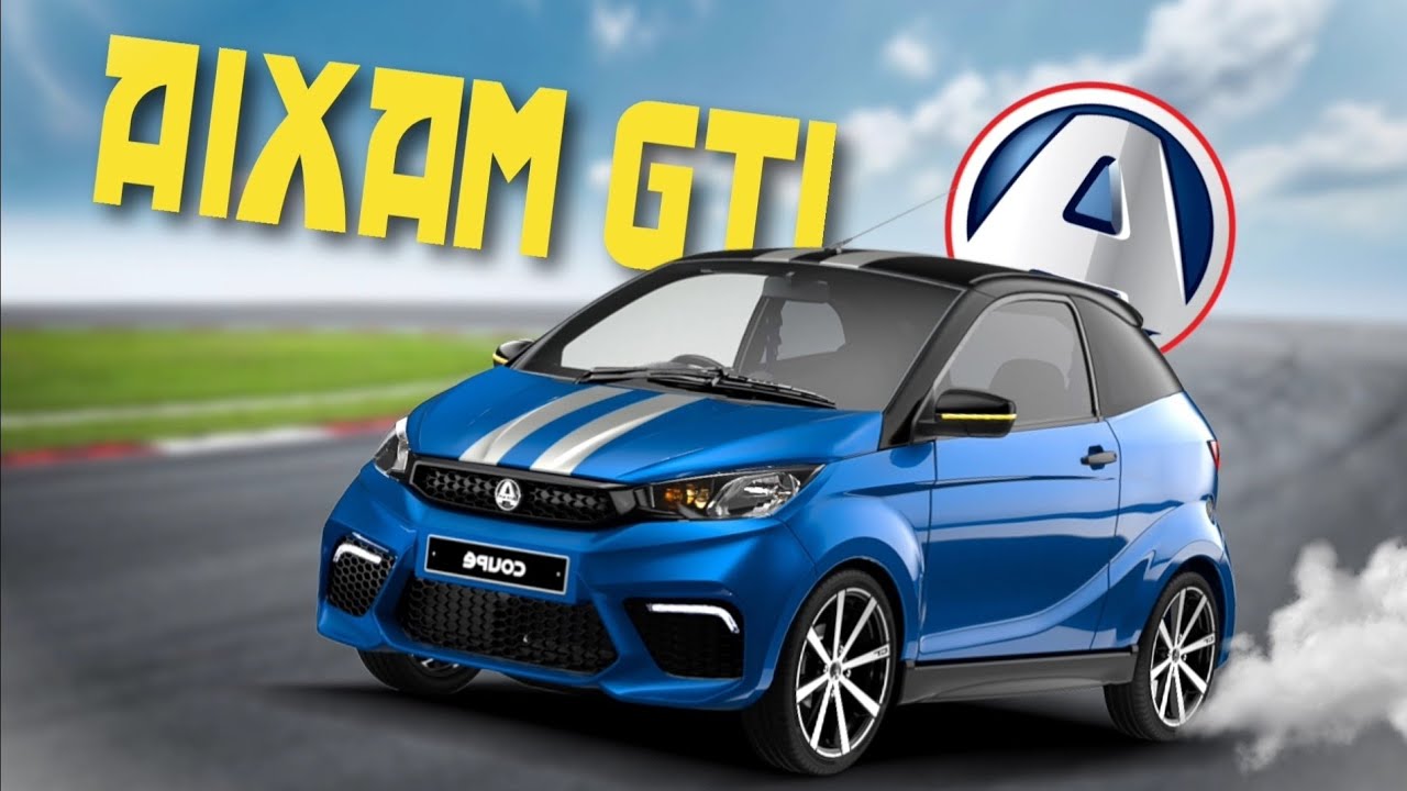 Une bombinette SANS PERMIS !! (AIXAM GTI)