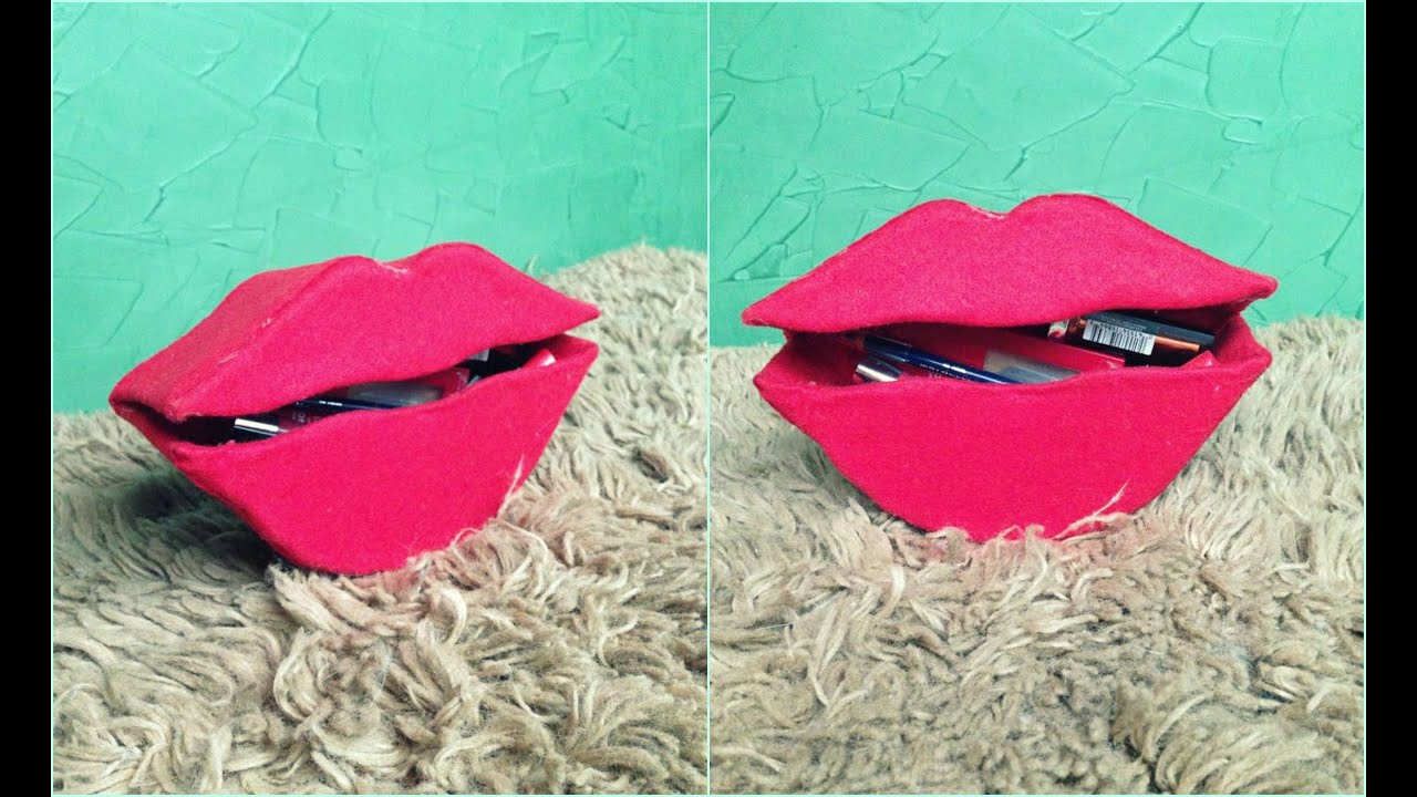 DIY organizador en forma de beso