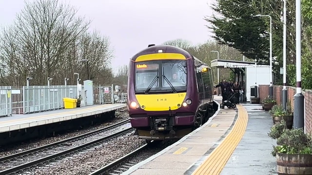 EMR guard gets abuse from a woman 170516 2K57 Doncaster to Lincoln 15;59 Lea Road 11/2/2026