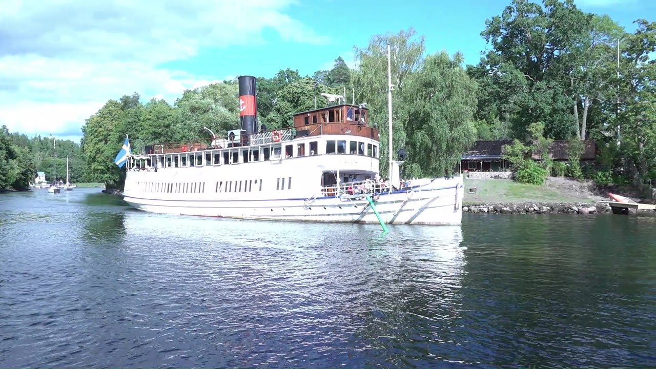 M/S Gustafsberg VII genom Baggensstäket Nacka 2024