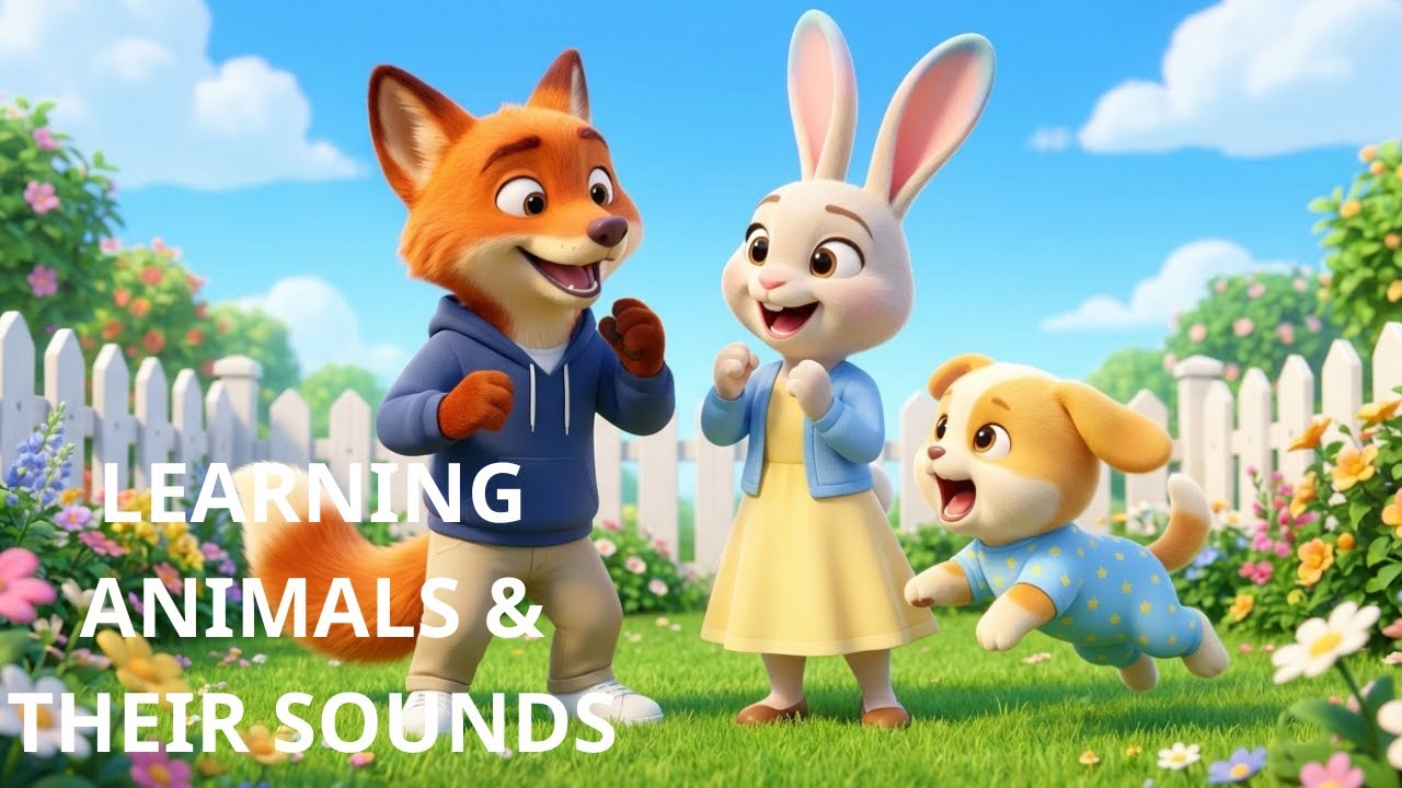 Zootopia 2 | Farm Animals & Sounds 🐮🦆🐔  | Nick, July & Baby