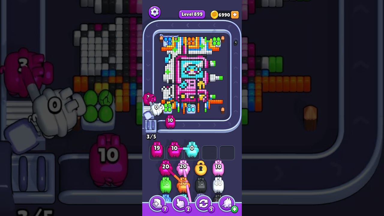 Pixel Flow level 899