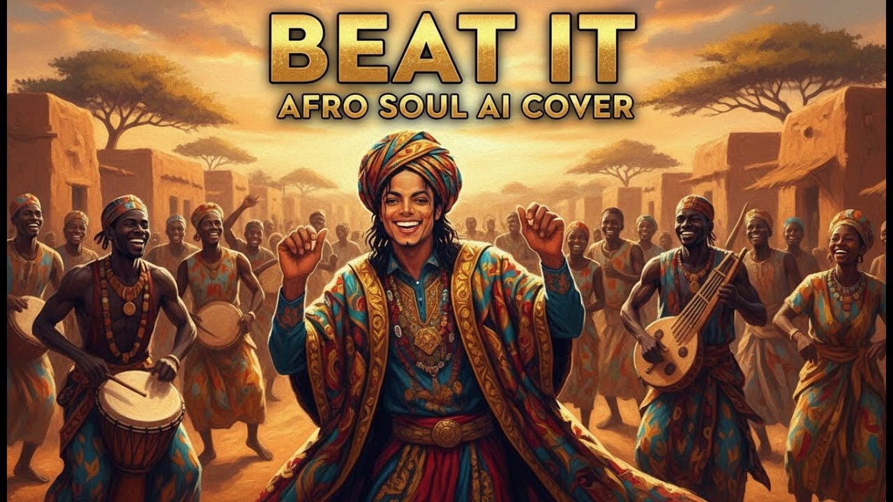 Michael Jackson - Beat It | LEAVE IT (Afro Soul AI Cover)