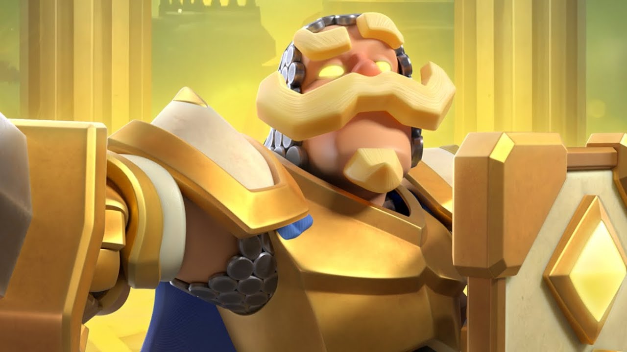 Lavaloon deck with Hero Knight