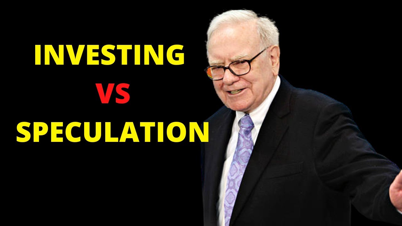 Inwestowanie kontra spekulacja &ndash; Warren Buffett