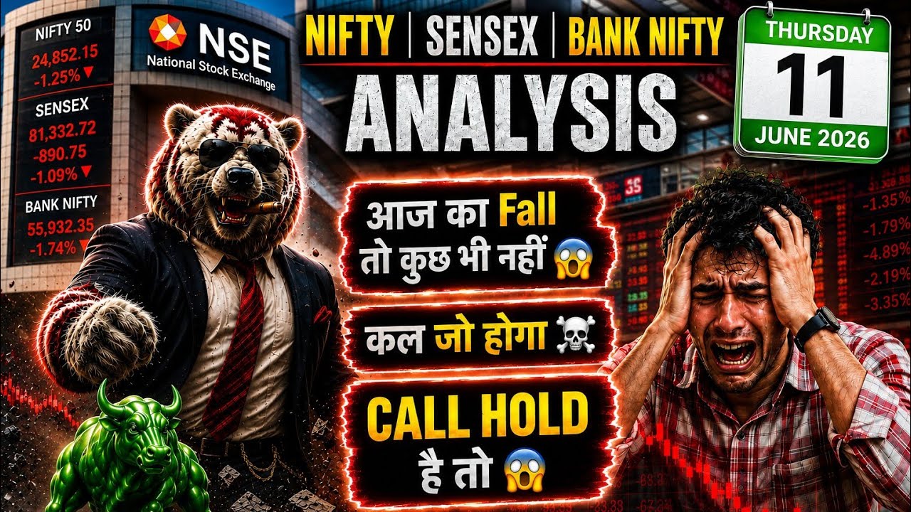 Nifty, Sensex, Banknifty Tomorrow Prediction | Tomorrow Market Prediction | Nifty, Sensex Analysis