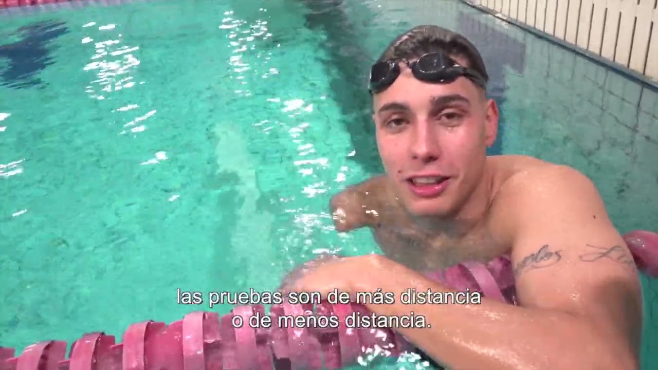 Así es la natación paralímpica.