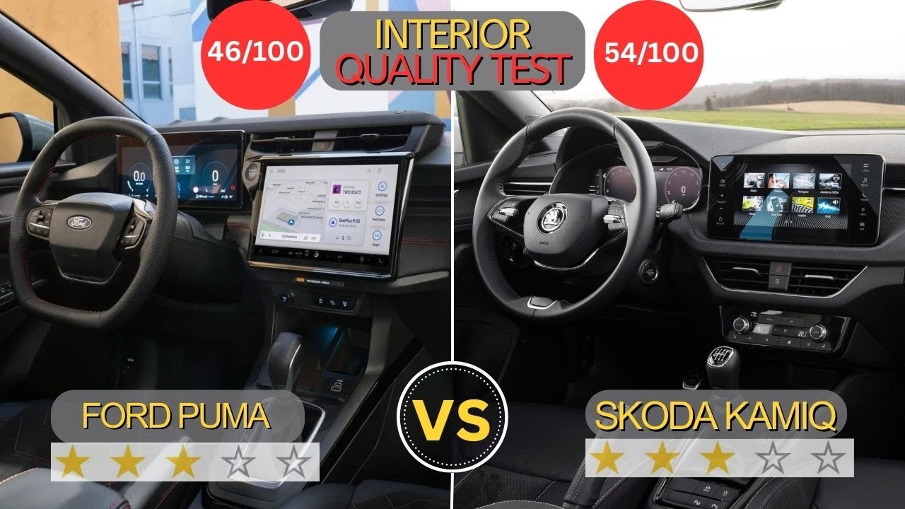 Ford Puma Vs Skoda Kamiq (2025) | Ford for practicality - Skoda for better quality!