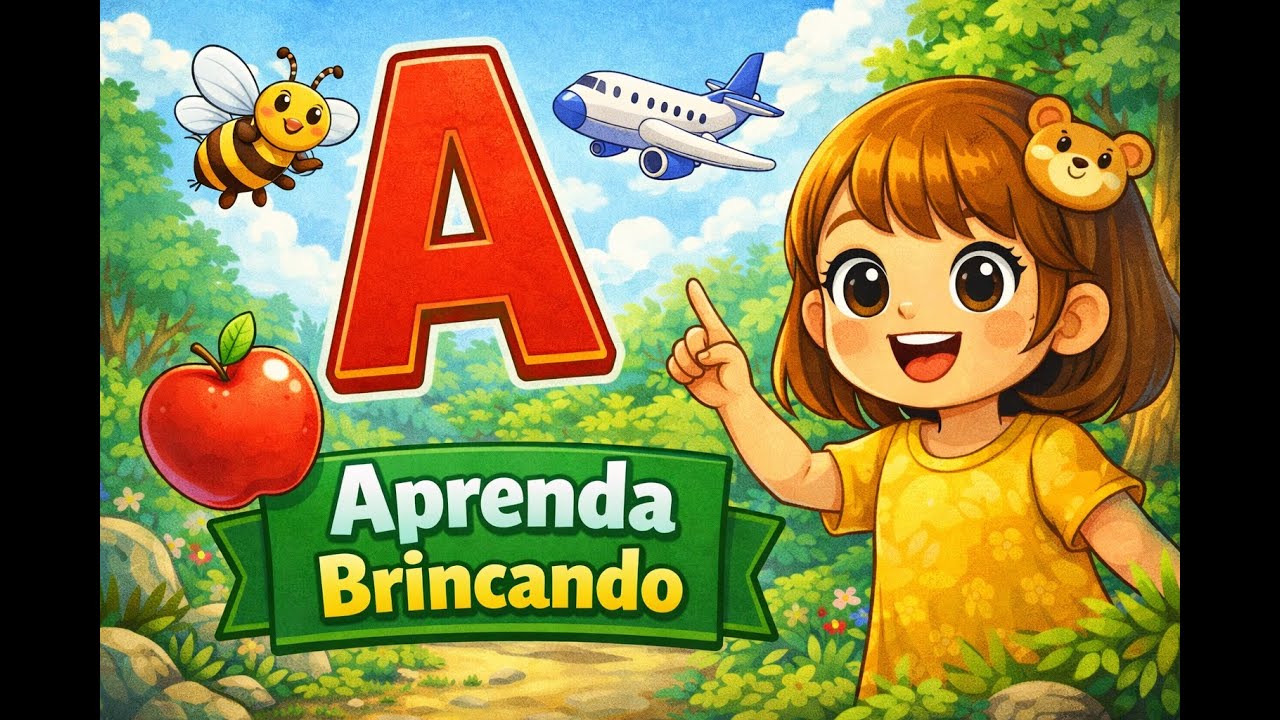 Aprendendo a Letra A – Sons, Palavras e História Infantil
