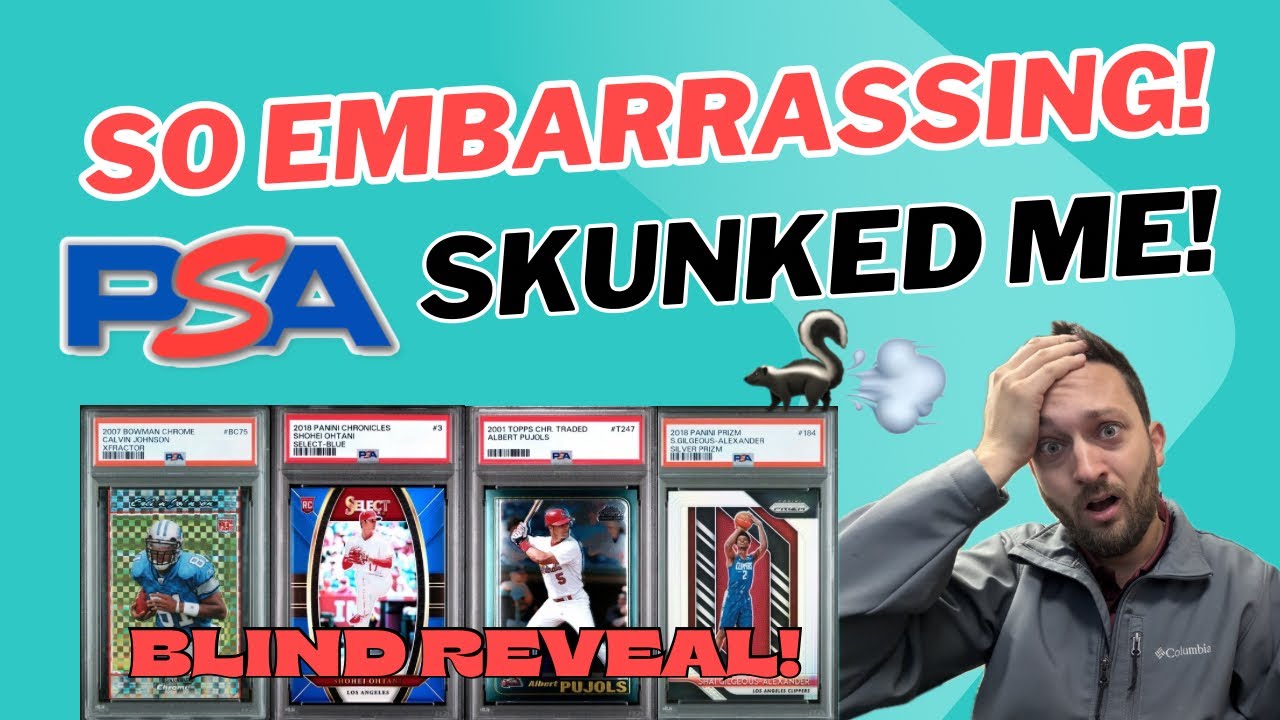 ZERO GEM MINTS?! 😳 My Most Embarrassing PSA Blind Reveal Ever