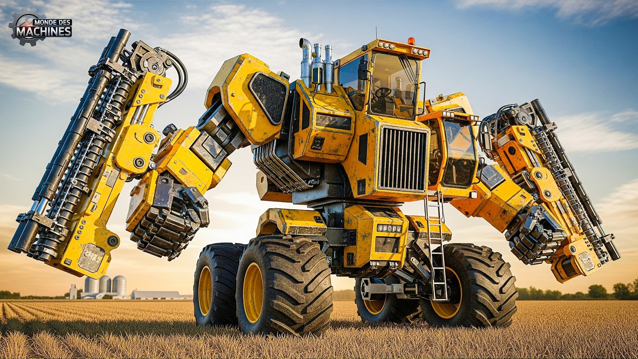 146 La machine agricole la plus étonnante à un autre niveau que vous n'avez jamais vue
