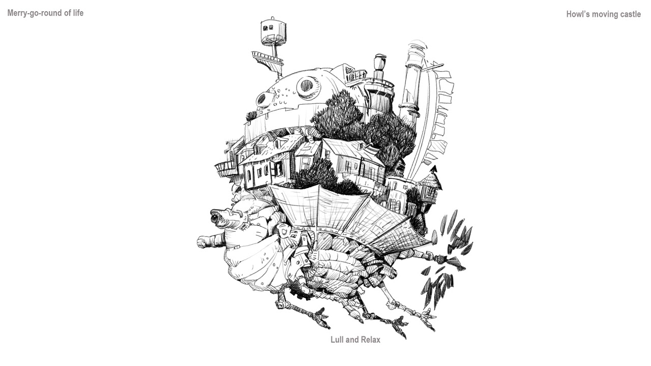 Merry Go Round of Life - Howl's Moving Castle (Lull and Relax)