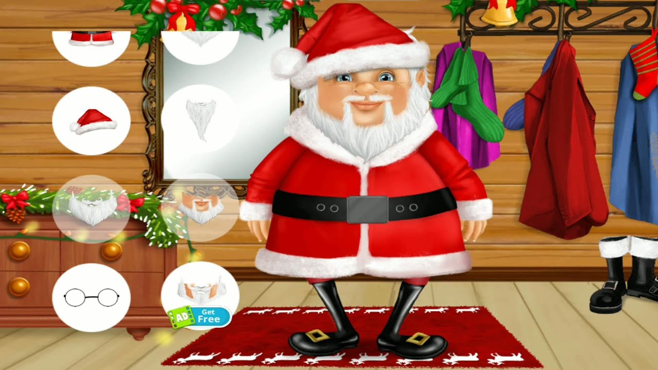 Fun Santa Care Kids Game - Sweet Baby Girl Christmas 2 - Play Fun Christmas Makeover Games For Kids