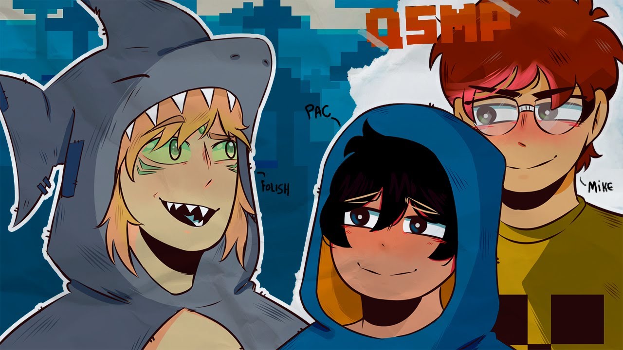 QSMP ANIMAÇÃO //  FOOLISH SENDO ZOADO PELO TAZERCRAFT POR NÃO SABER FALAR PORTUGUES