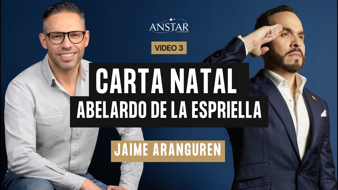 Abelardo de la Espriella ¿Es presidenciable? Análisis de su carta natal