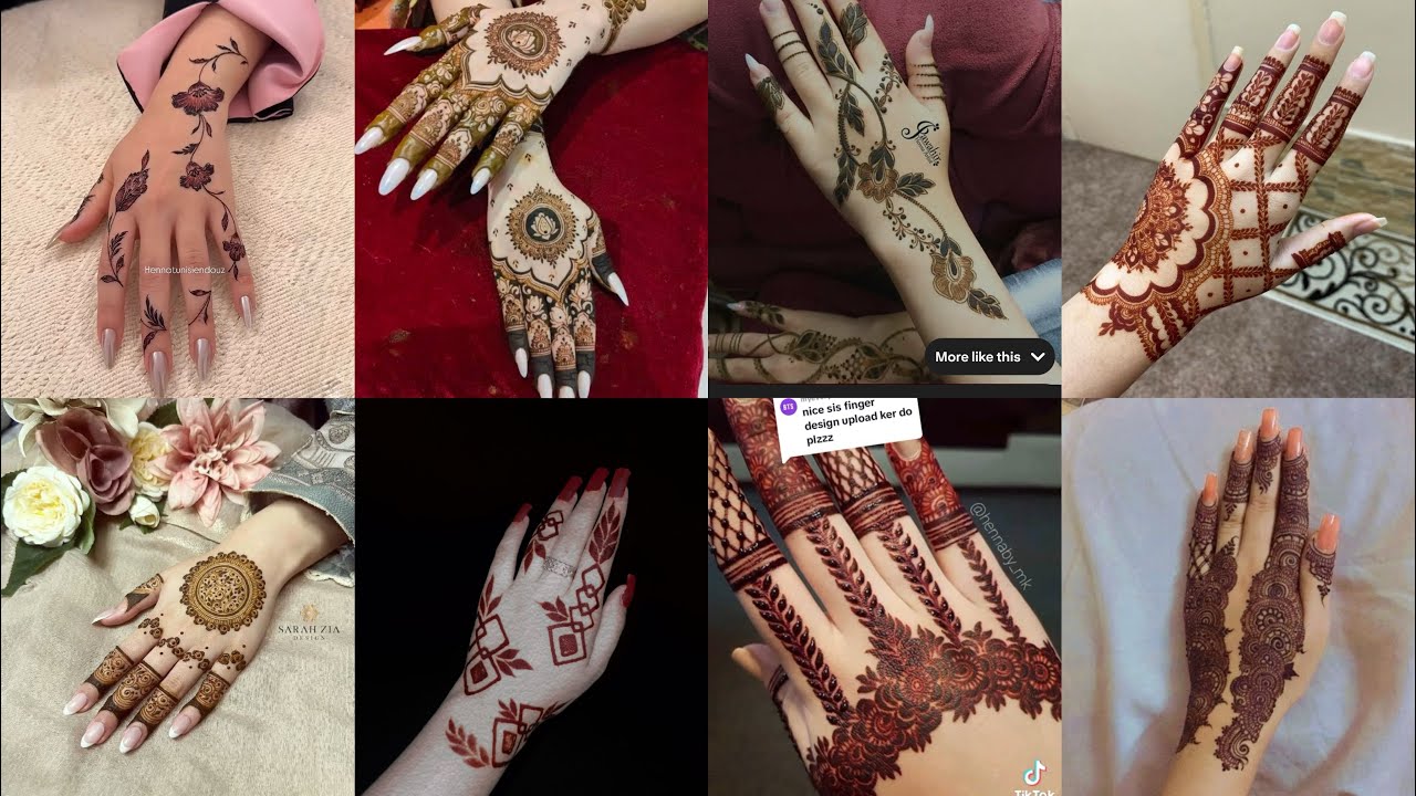Latest Mehndi Design 2026 | Back Hand Easy Henna Bridal Mehndi Design ❤️ | Heavy Full Hand Henna