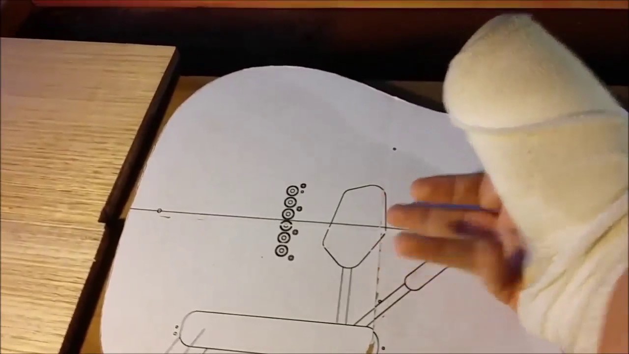 Monster Guitars 017: Neck-through Telecaster - The planning stage