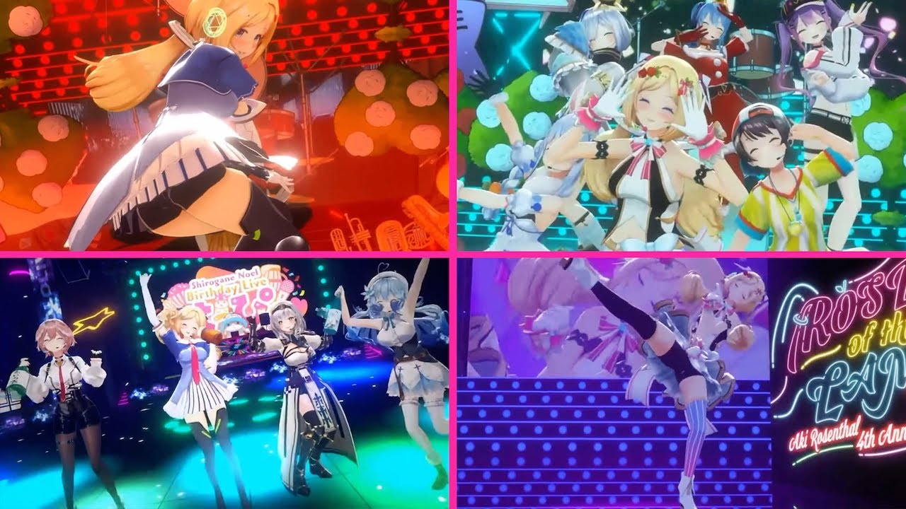 【キレキレ&セクシー】アキロゼ3Dライブ出演シーンまとめ【ダンス / ホロライブ切り抜き】