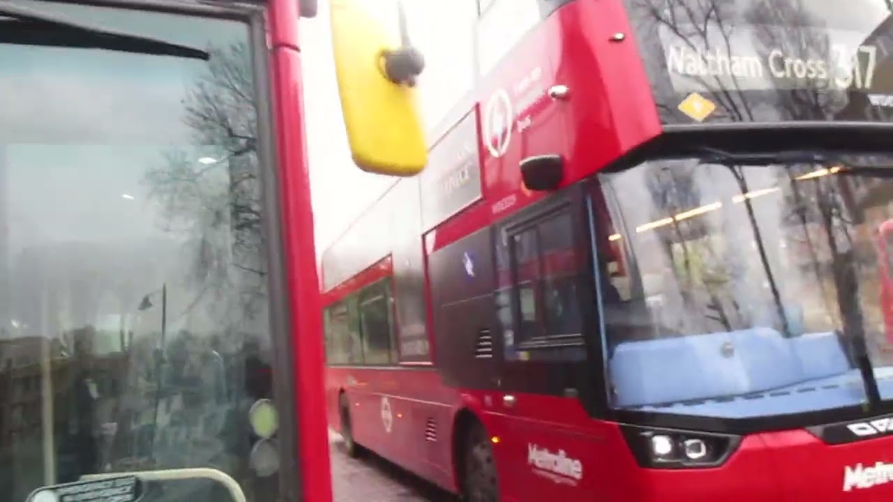London bus blind change T263