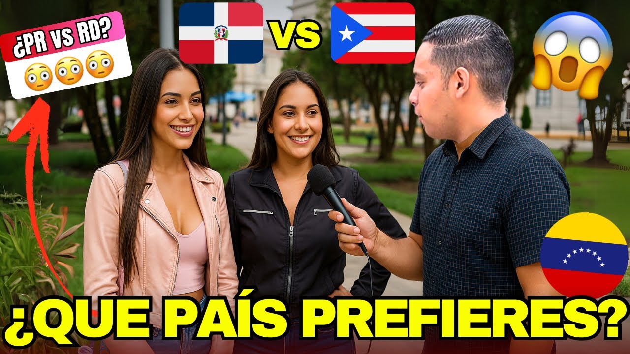 PUERTO RICO vs REPÚBLICA DOMINICANA: Las VENEZOLANAS Prefieren este país 😱🇻🇪