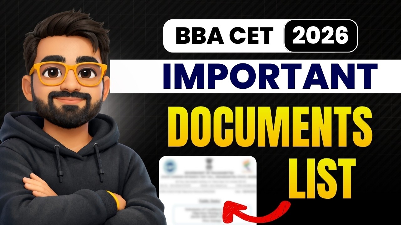 important Documents for BBA CET CAP Rounds  | What After BBA CET
