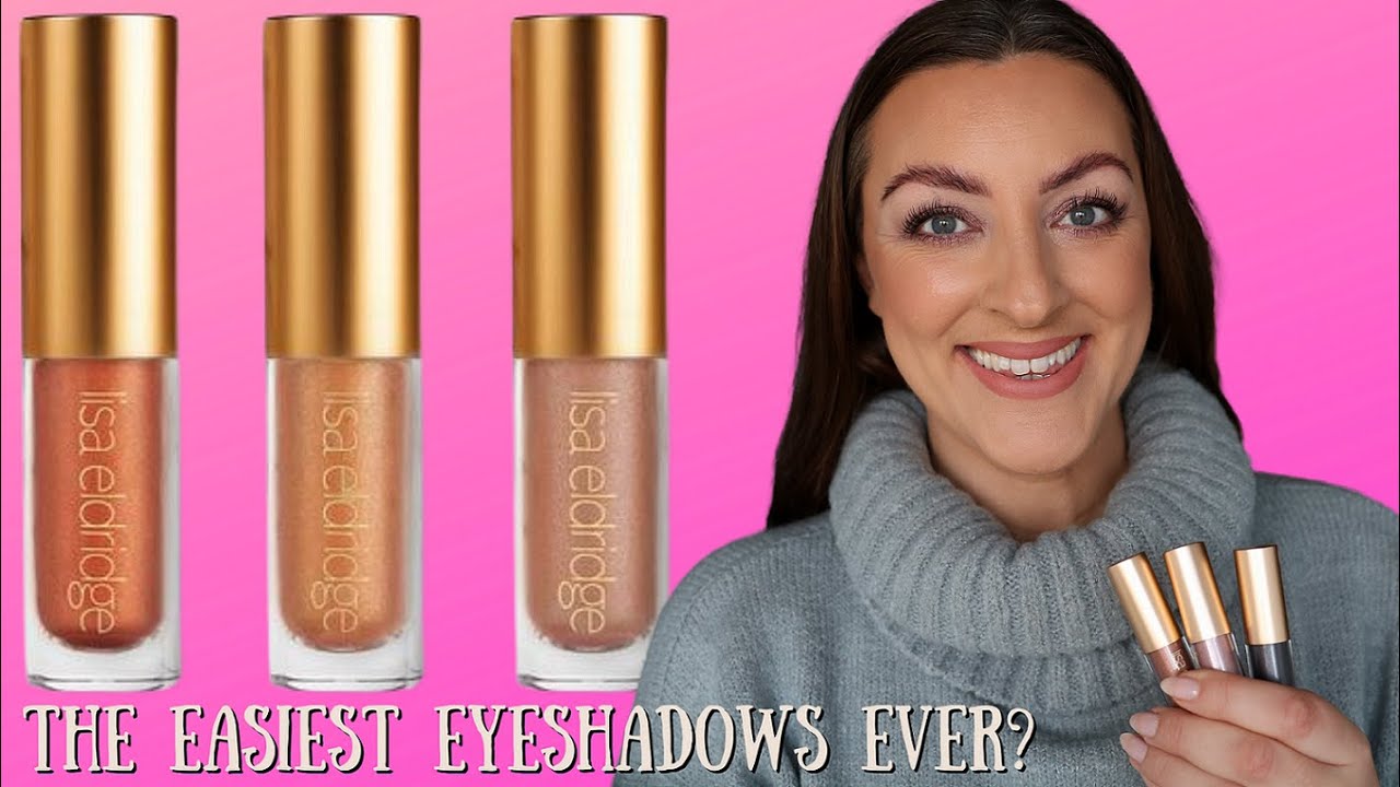 LISA ELDRIDGE LIQUID LUREX EYESHADOWS!