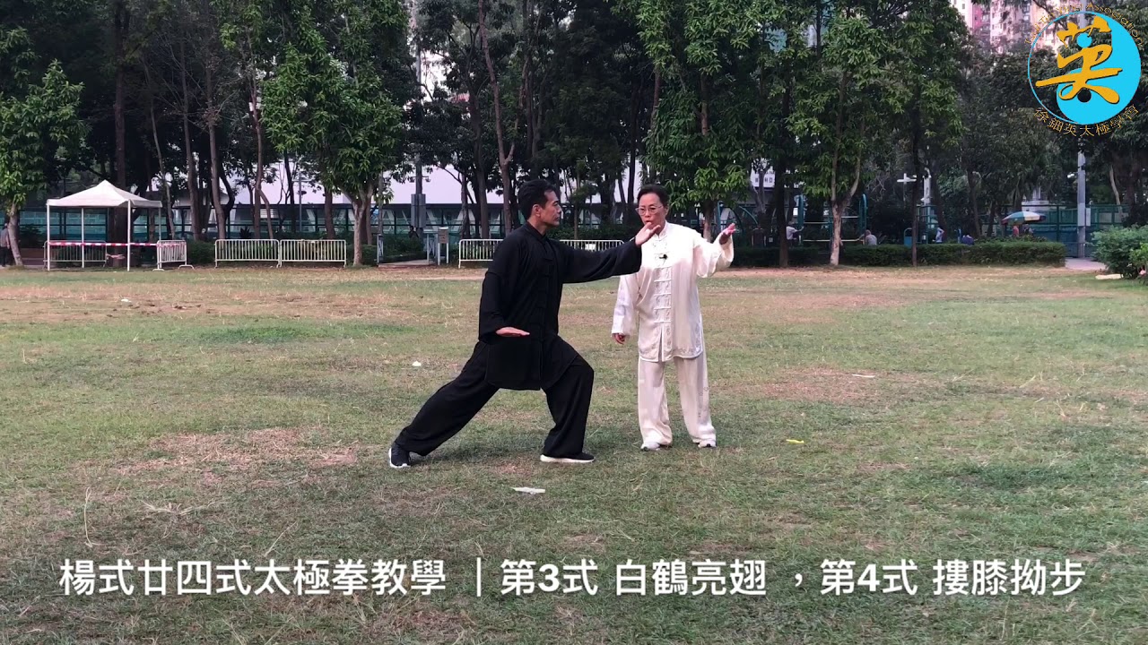 楊式24式 3至4式 粵語教學