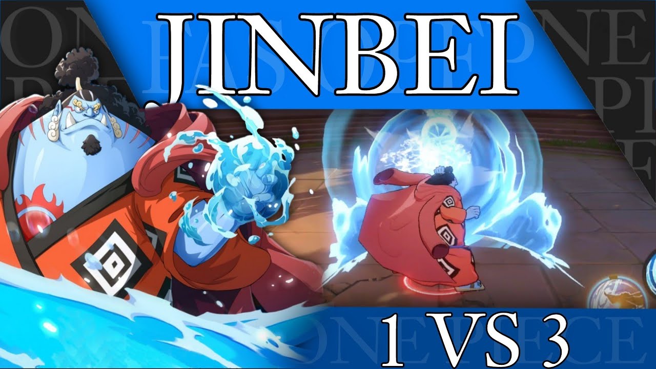 INSANE SKILL COUNTER!! | Jinbei 1vs3 PvP Gameplay | One Piece Fighting Path